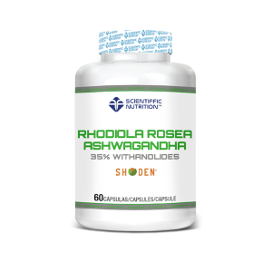 Scientiffic Nutrition Rhodiola Rosea + Ashwagandha Shoden® 60caps