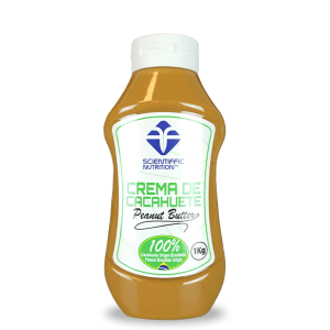 Scientiffic Nutrition Crema de Cacahuete 100% Original Brasil 1kg Cacahuetes