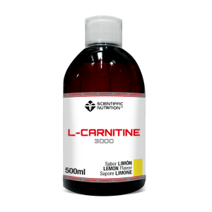 Scientiffic Nutrition L-Carnitine 3000mg 500ml Limón
